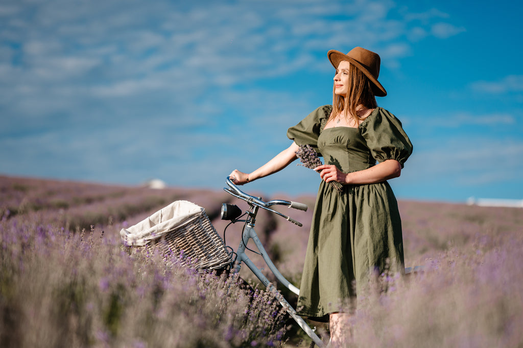 Vivienne linen dress