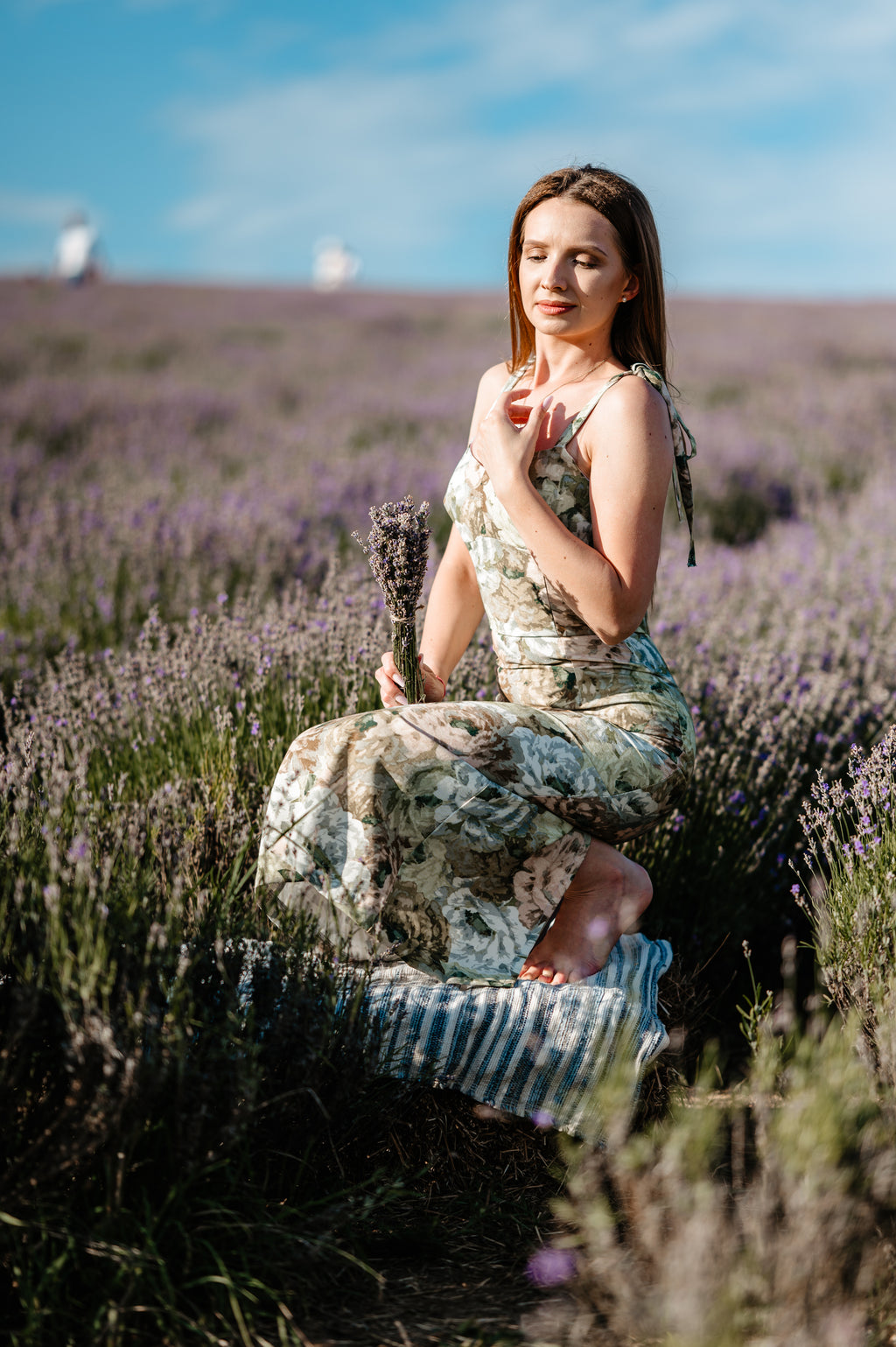 Elodie | Rochie midi din cupro