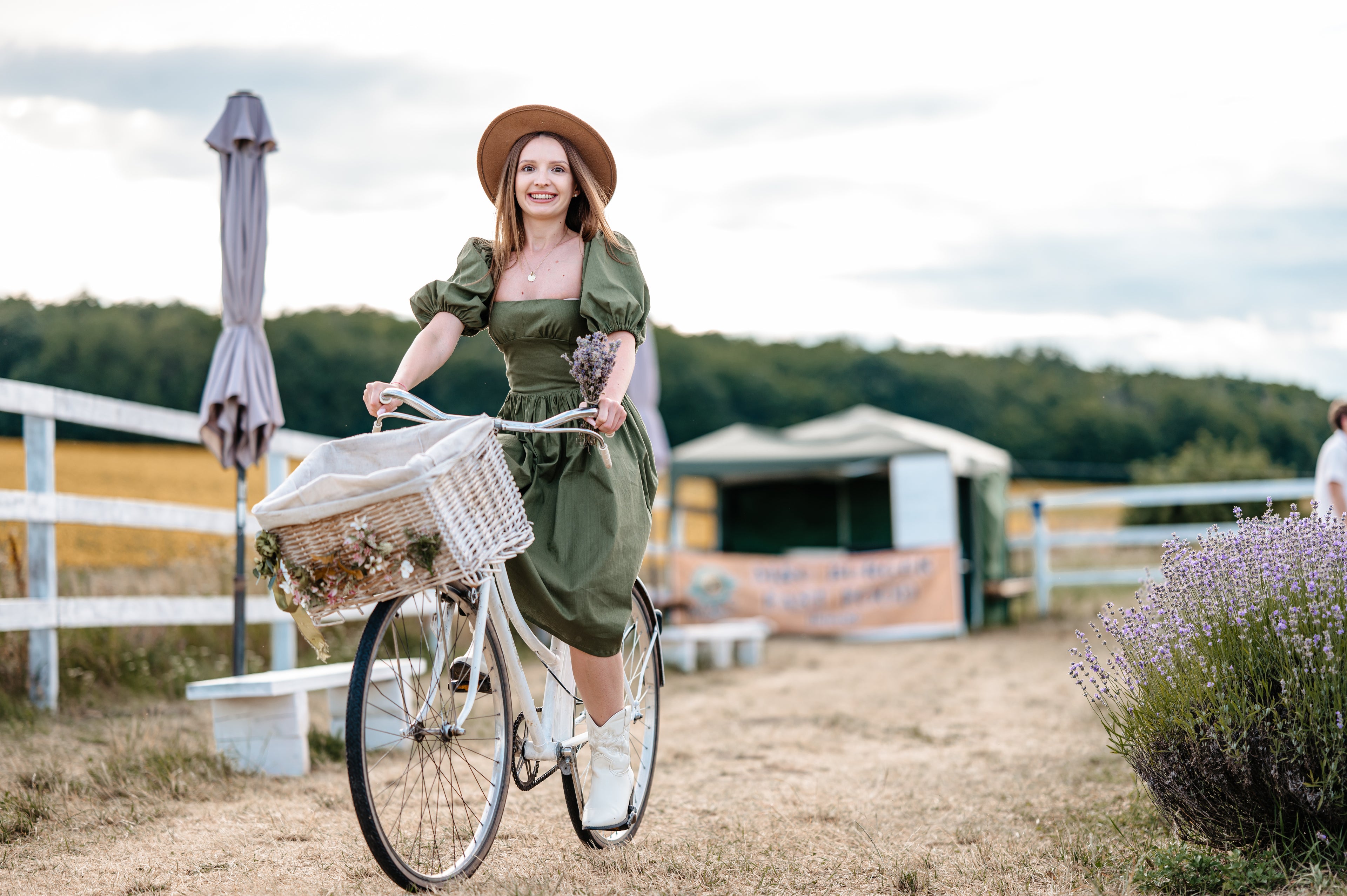 Vivienne linen dress