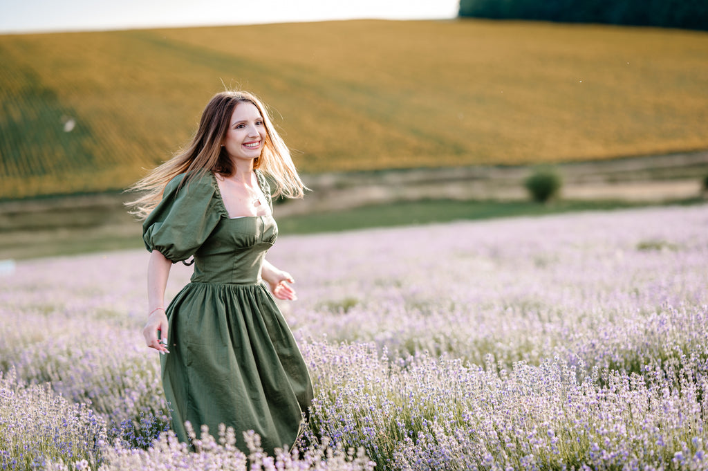 Vivienne linen dress