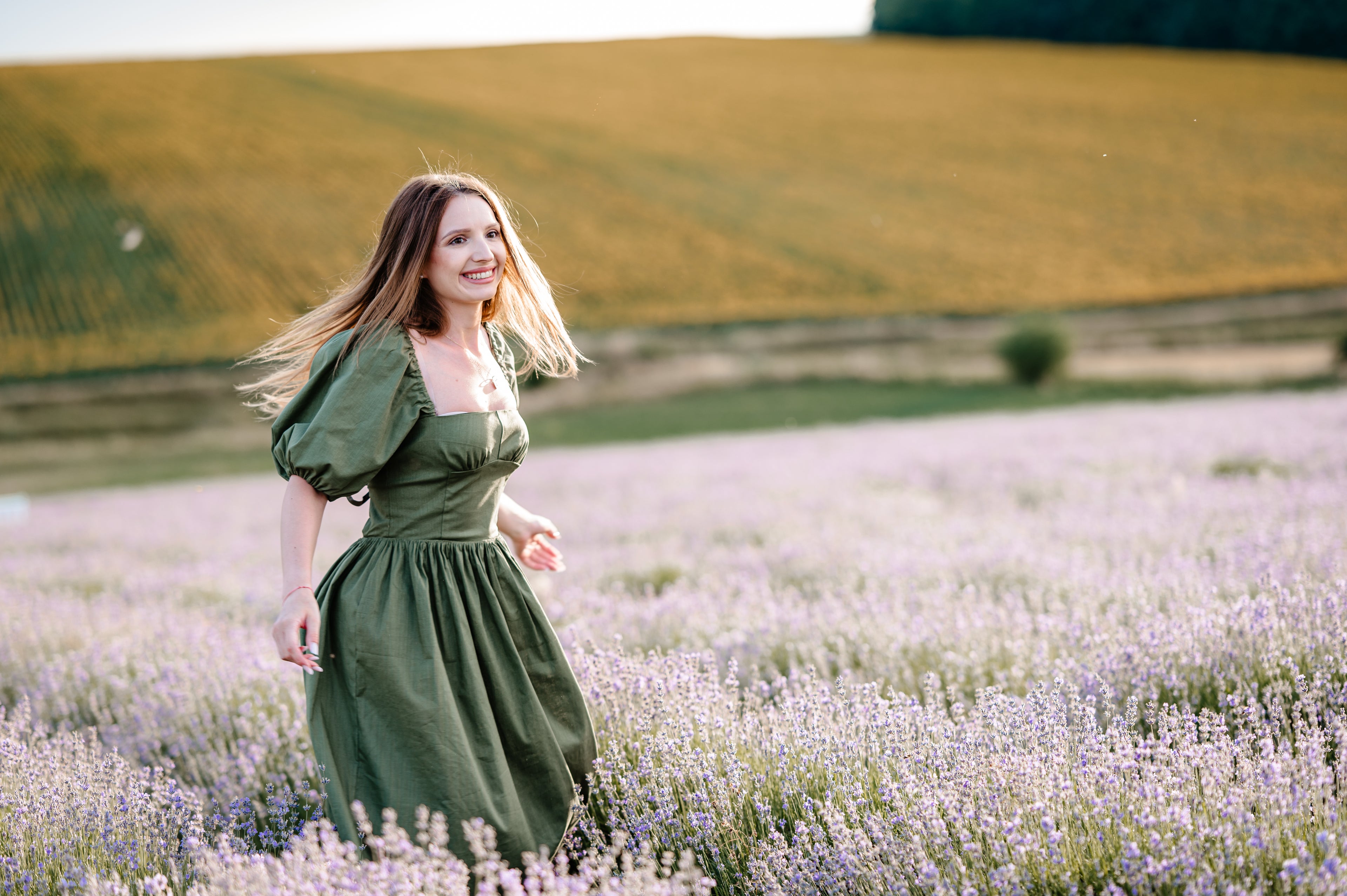 Vivienne linen dress